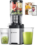 Cold Press Juicer with 5.2in Wide Chute - Slow Masticating