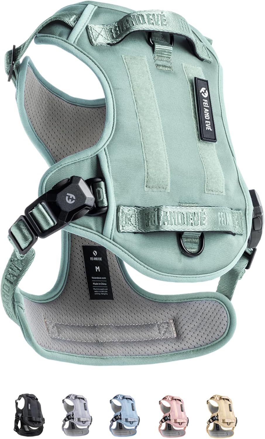 MagEase Dog Harness by Fei & Eve - Quick Magnetic Buckles