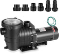 1.5 HP Pool Pump 6500 GPH Self Priming - Dual Voltage Performance
