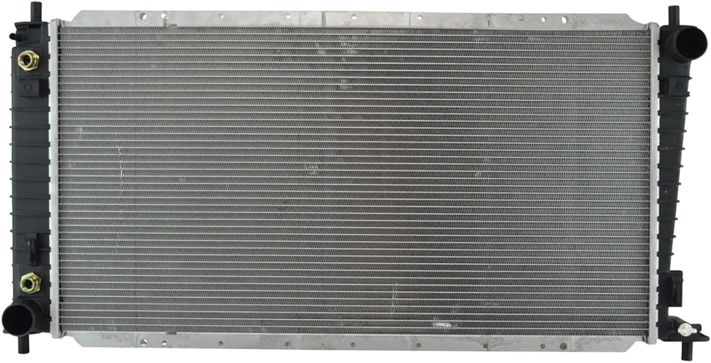 TRQ Radiator Assembly Aluminum Core for 97-98 Ford Vehicles