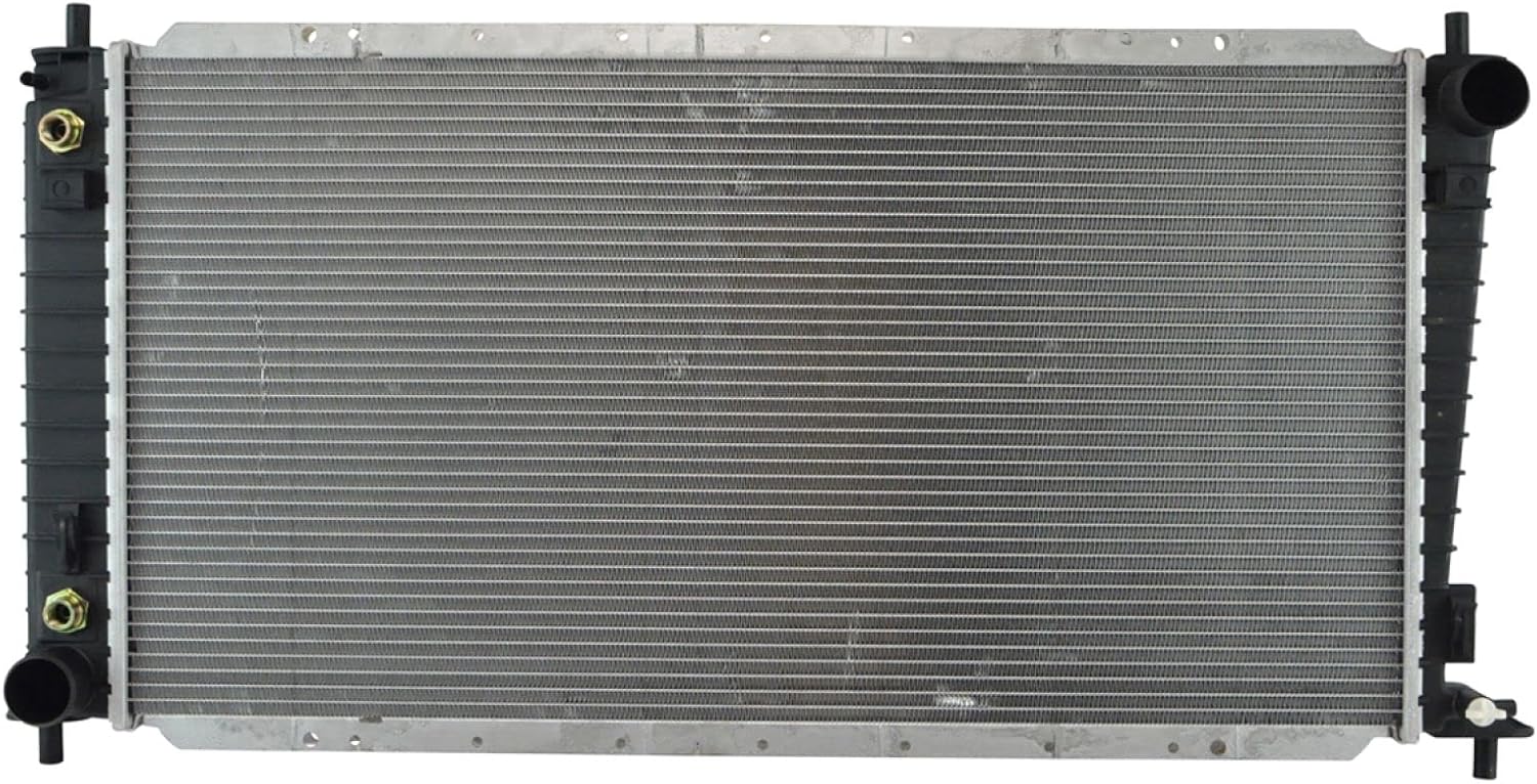 TRQ Radiator Assembly Aluminum Core for 97-98 Ford Vehicles