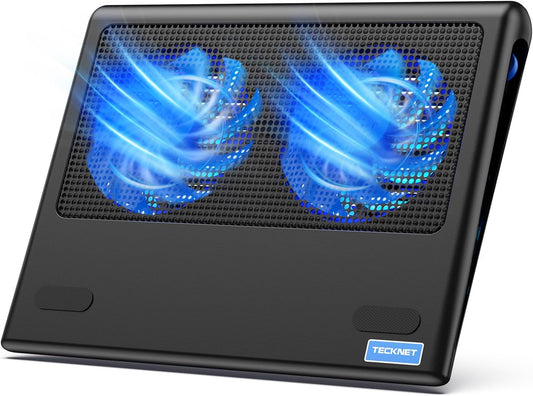 TECKNET Gaming Laptop Cooling Pad - Wind Speed Adjustable
