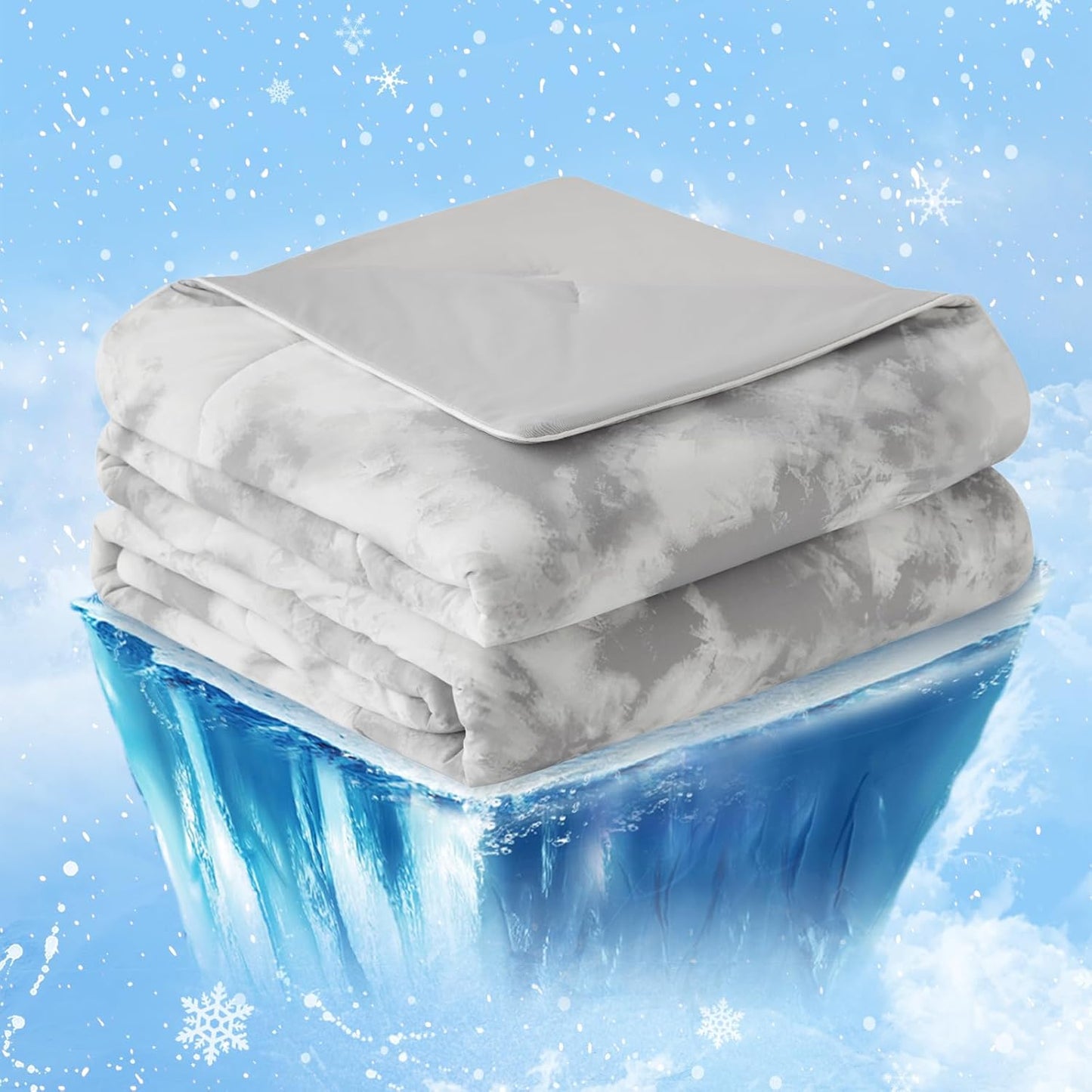 Cooling Comforter for Hot Sleepers - Cozy Bliss King Size