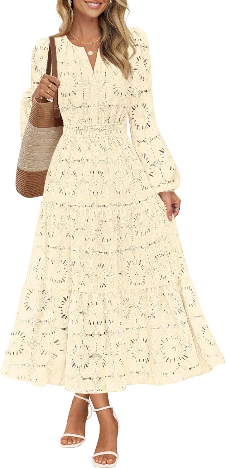 Elegant Women's Floral Maxi Dress with Pockets for Every Occasion