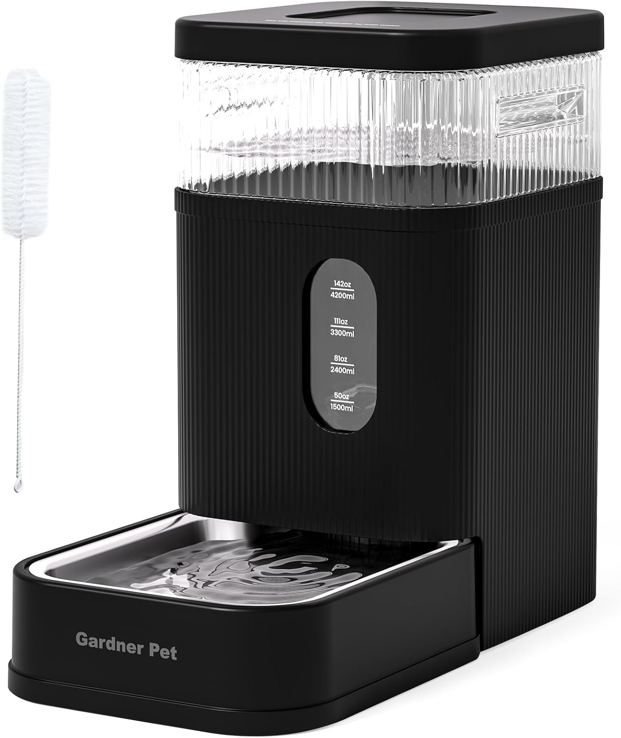 Automatic Dog Water Dispenser with Stainless Steel Bowl 8.5L