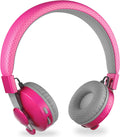 LilGadgets Pink Wireless Kids Headphones - Volume Limited for School