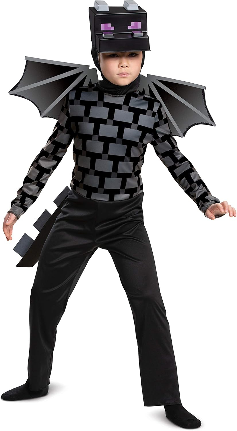 Minecraft Ender Dragon Costume for Kids - Ultimate Boss Outfit