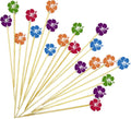 Bamboo Cocktail Picks for Stylish Party Decor
