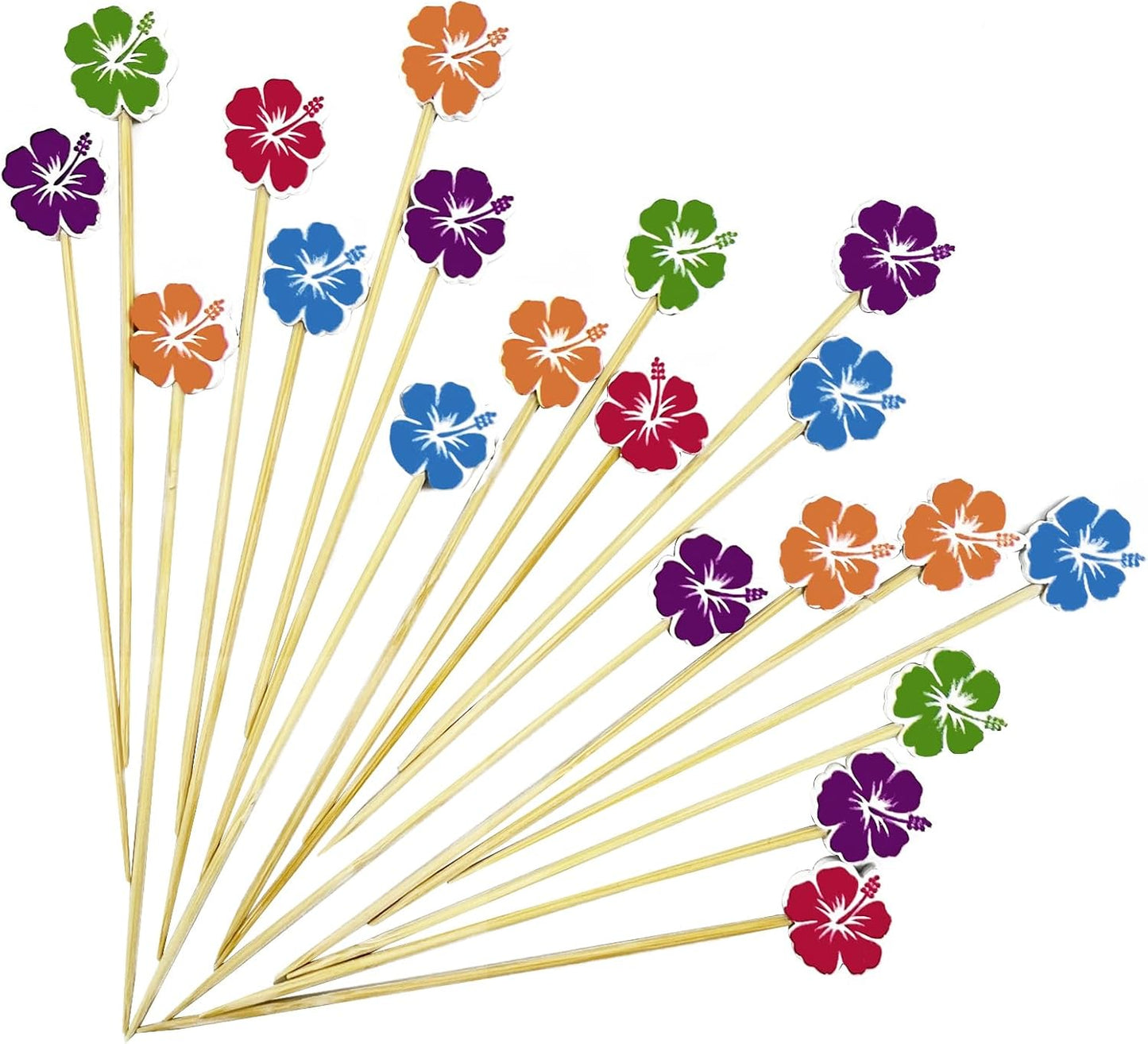 Bamboo Cocktail Picks for Stylish Party Decor
