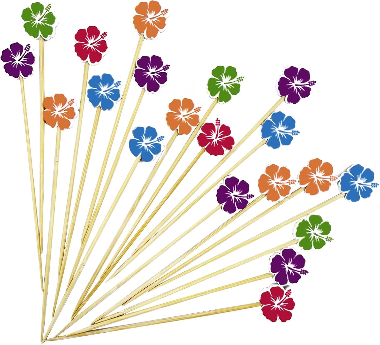 Bamboo Cocktail Picks for Stylish Party Decor