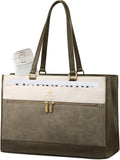 LOVEVOOK Stylish 15.6 Inch Laptop Tote Bag for Women