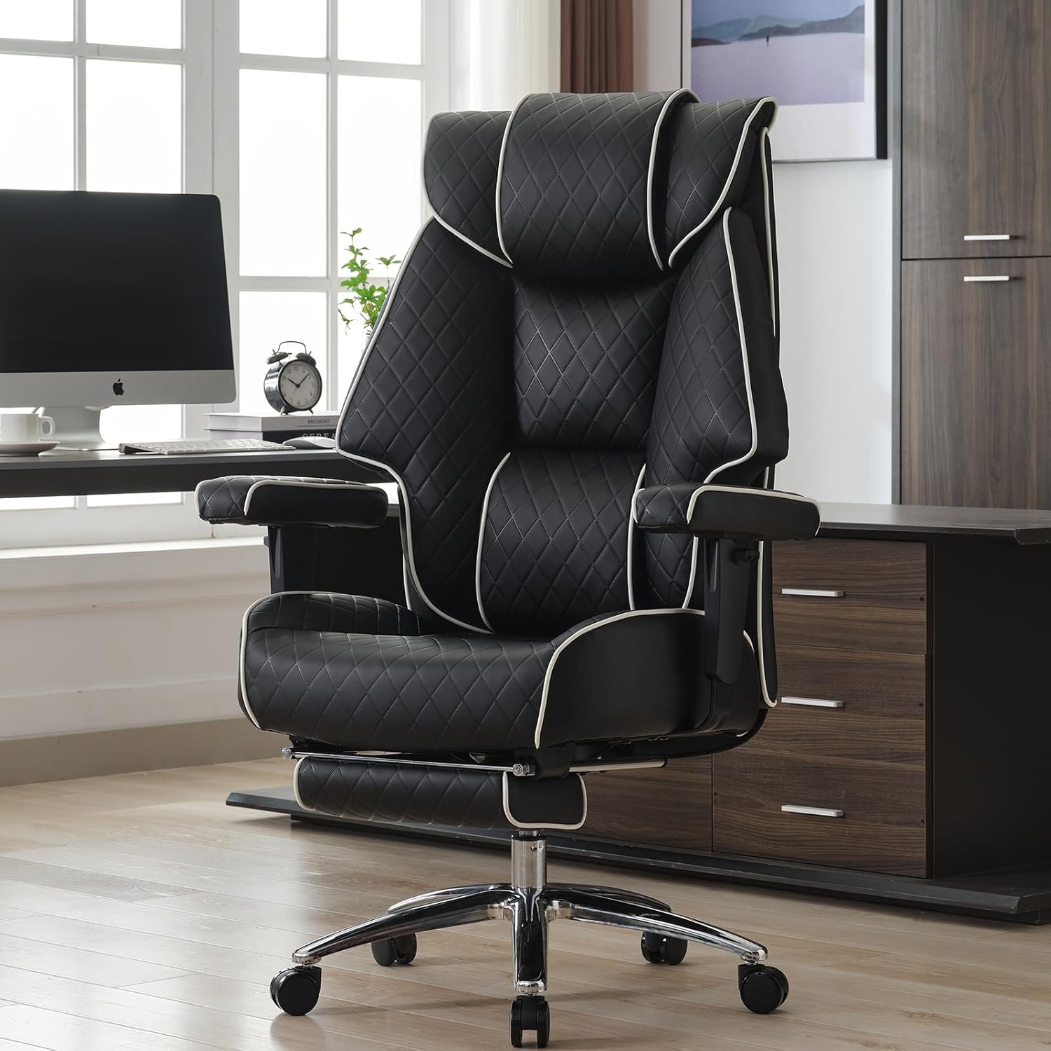 400lbs Big & Tall Office Chair - Lumbar Support