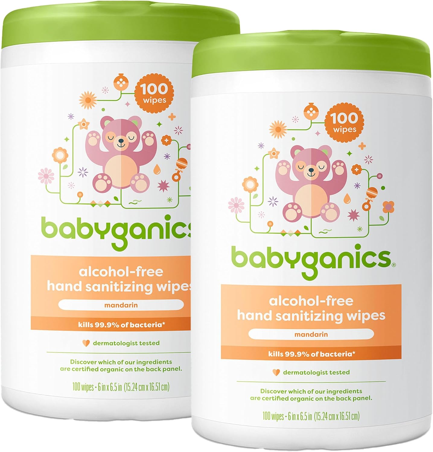 Moisturizing Hand Sanitizing Wipes, Kills 99.9%, 200 Count