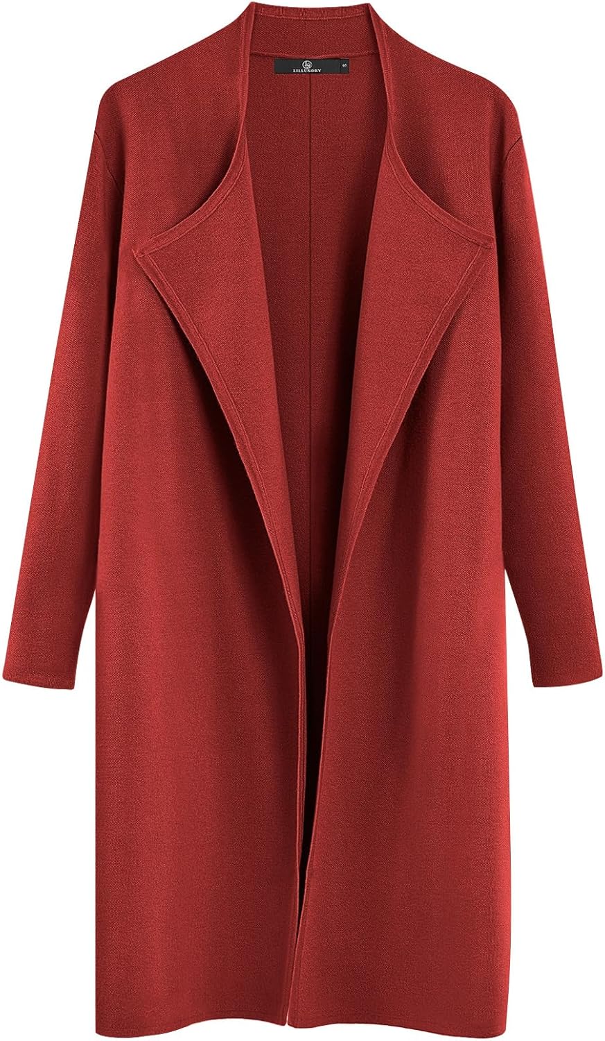LILLUSORY Women's Long Cardigan Sweaters for Trendy Winter Style