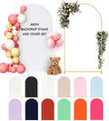 Arch Backdrop Stand and Cover Set 7.2FT Photo Balloon Arch - Versatile