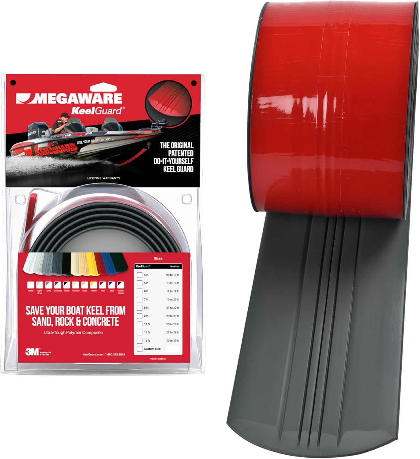 MEGAWARE KEELGUARD DIY Keel Guard for Boat Protection and Style
