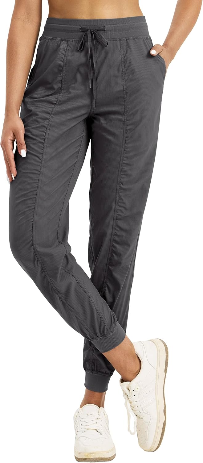 Willit Women's Workout Jogger Pants for Hiking and Casual Wear