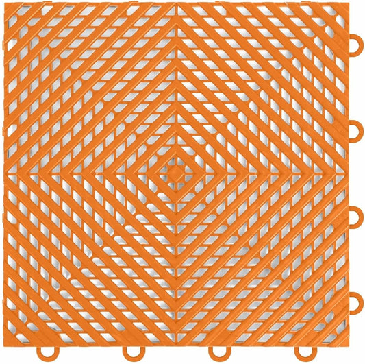 Nitro 12x12 Snap-Together Garage Flooring Tiles for Organization