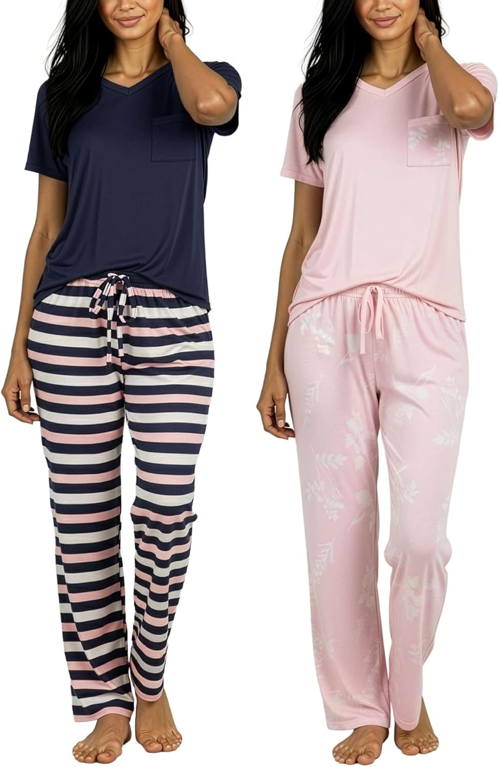 Comfy Pajama Sets for Women: Short & Long Sleeve Options