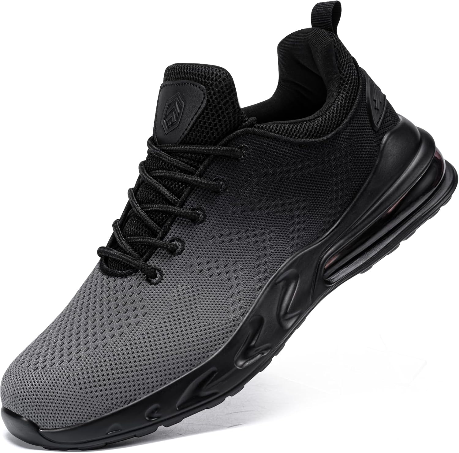 LARNMERN Mens Non Slip Work Shoes for Comfort and Safety