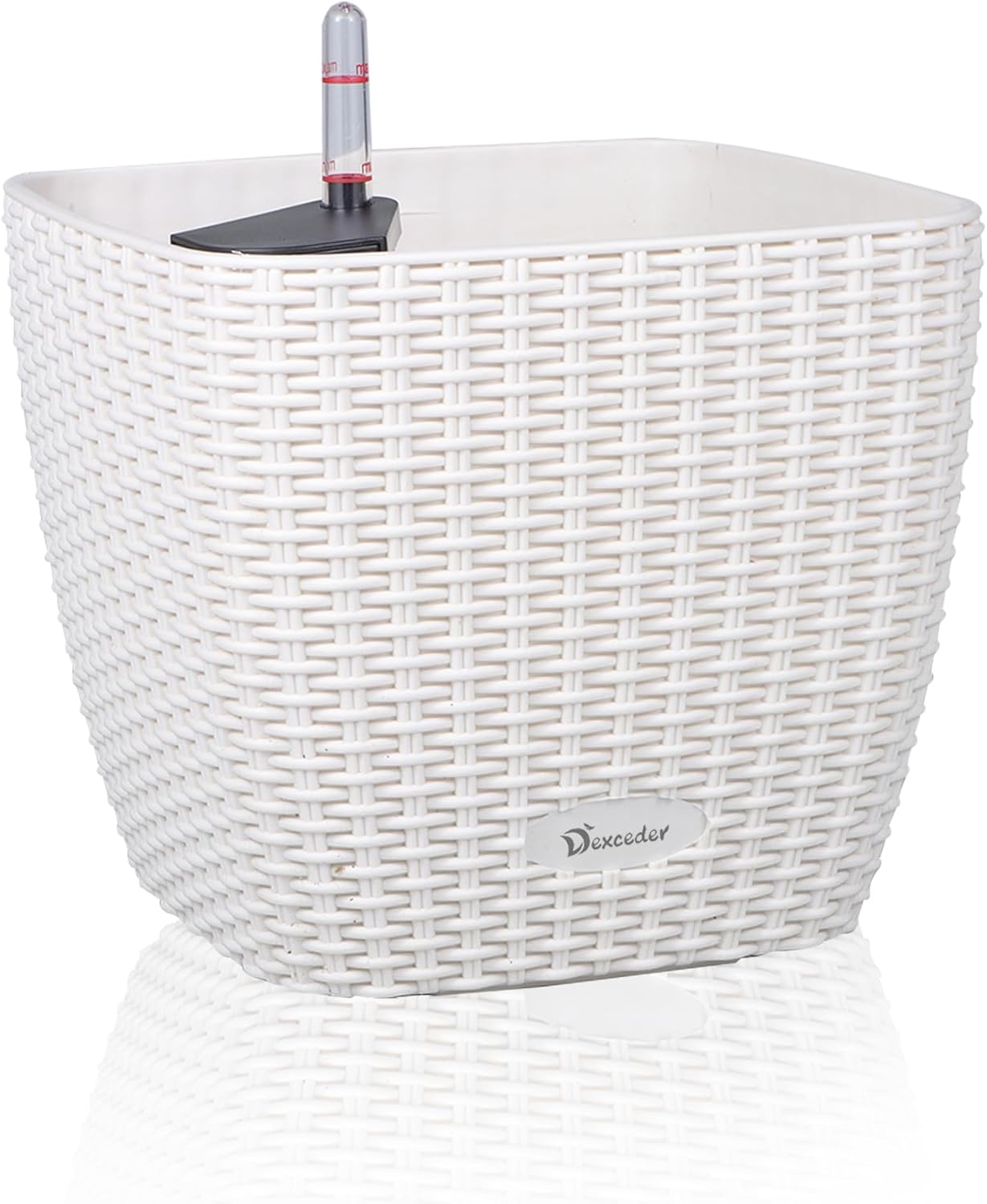 Dexceder Self Watering Planter with Water Level Indicator