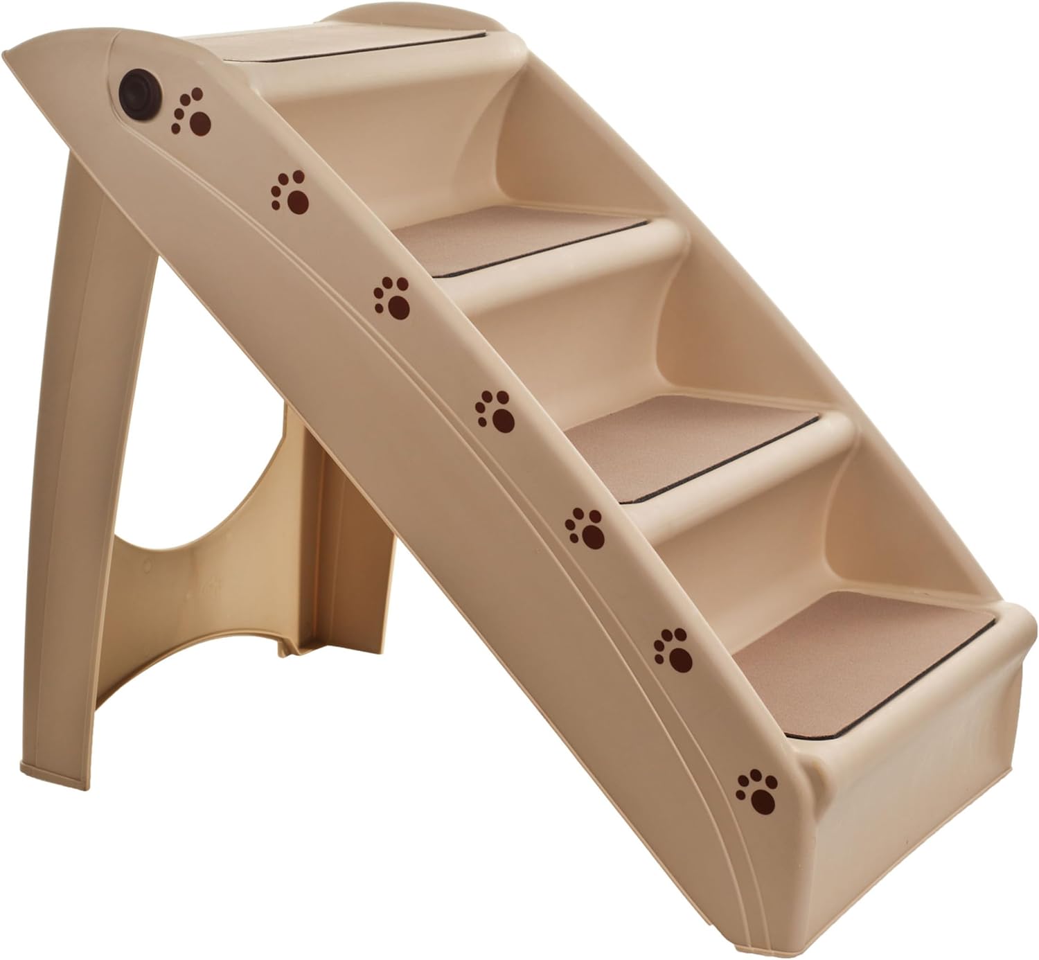 Pet Stairs for Dogs and Cats - Foldable Nonslip 4-Step Design
