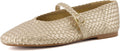 CUSHIONAIRE Bistro Mary Jane Flats for Women - Memory Foam Comfort be