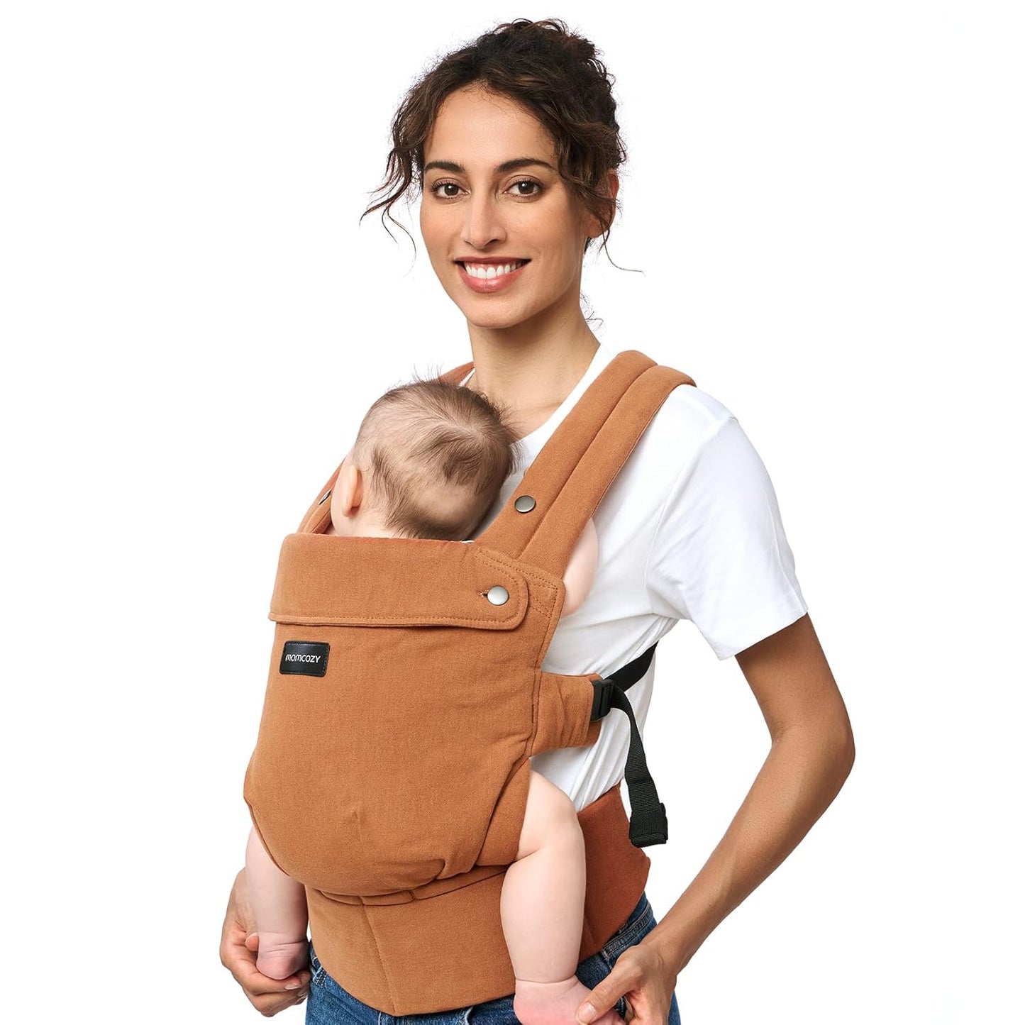 Momcozy Lightweight Ergonomic Baby Carrier - Hands-Free Comfort