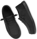 Steel Toe Shoes for Men Lightweight Slip On Loafers - Comfortable 204J
