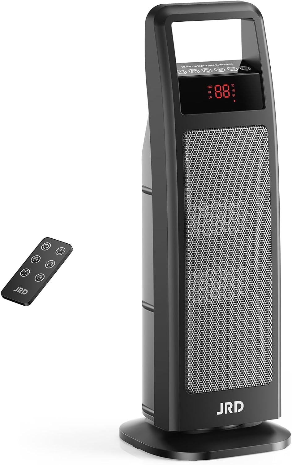 Space Heater Indoor Use with Remote and 75 Oscillation Feature