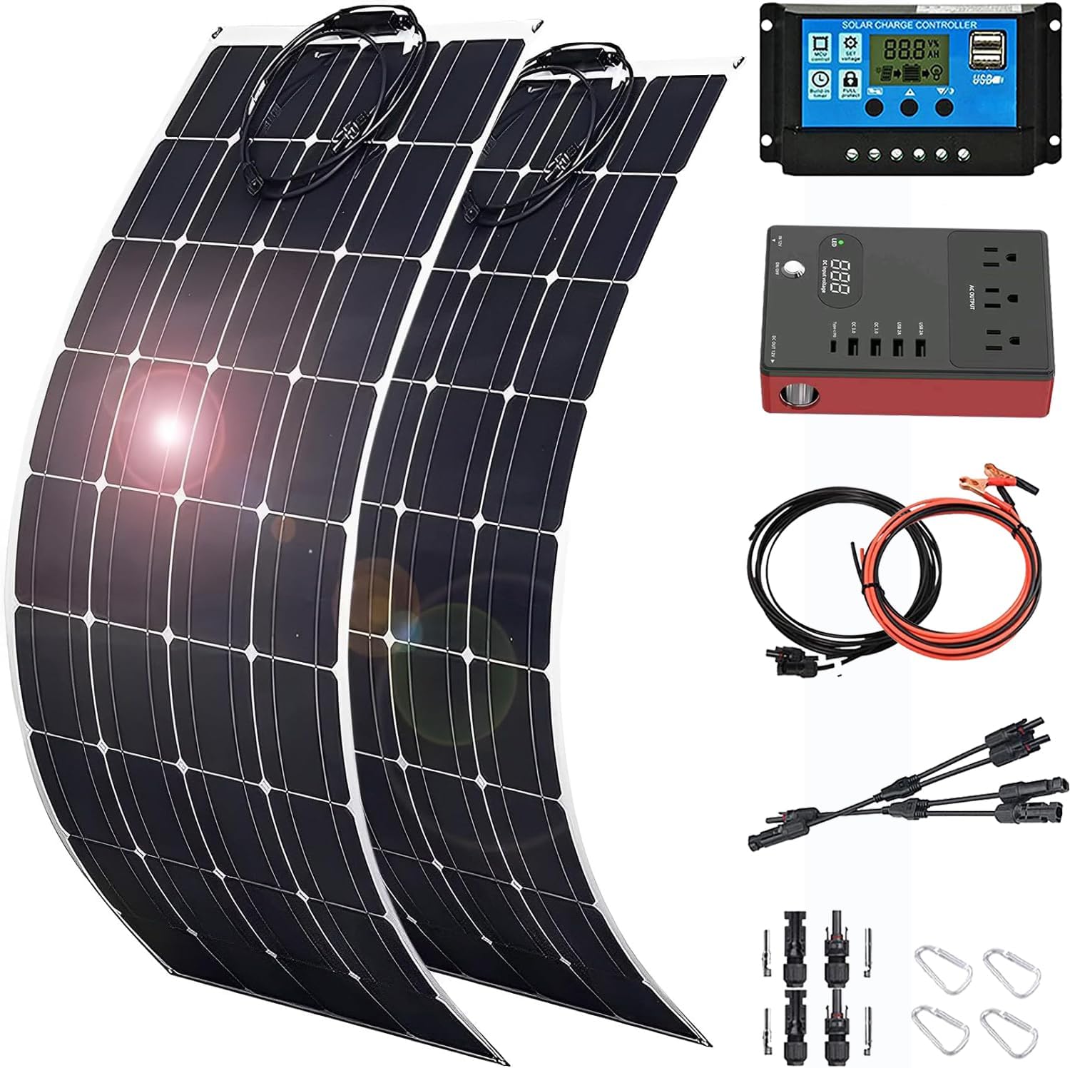1000 Watt Solar Panel Kit for Efficient Battery Charging Solutions