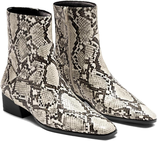 Coutgo Womens Booties Low Heel Ankle Boots for Every Occasion