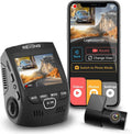 V1P 4K Dual Channel Dash Cam 4K+1080p - Front and Rear Coverage