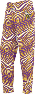 Zubaz Team Logo Zebra Pants for Men and Women - Comfortable Cotton