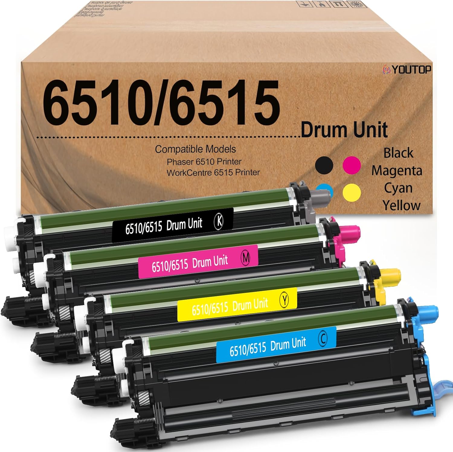 YOUTOP Drum Cartridge Set for Xerox Printers