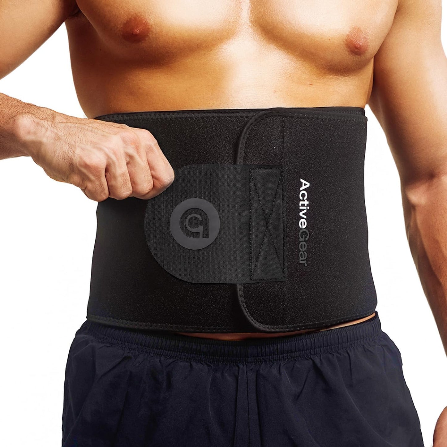 ActiveGear Premium Waist Trimmer for Men and Women - Slimming Belt