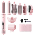 8-in-1 Hot Air Styler Hair Dryer Brush - Fast Drying Multi-Styler