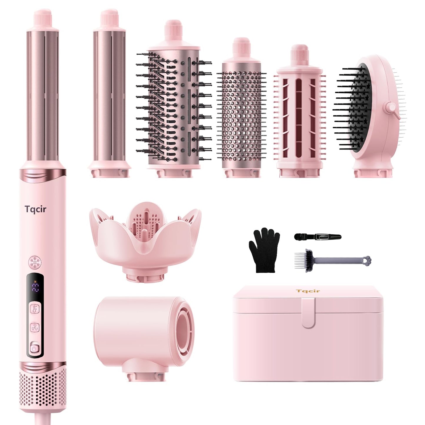 8-in-1 Professional Hot Air Styler for Effortless Hair Styling
