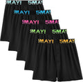 5Mayi Mens Boxers for Men Cotton Underwear 5-Pack - Loose Fit Comfort