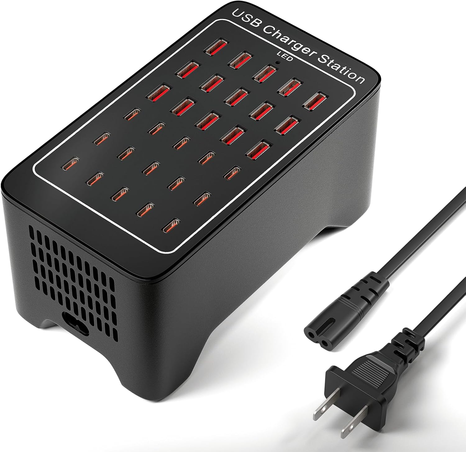 Fast Charge 30 Devices Simultaneously with Lafans Multi-Port Charger
