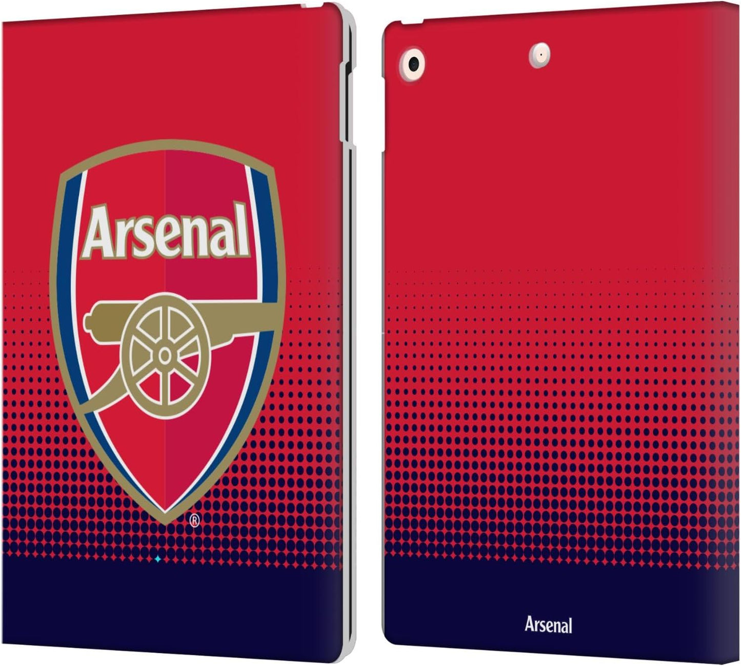 Arsenal FC Fade Crest 2 Leather Wallet Case for iPad 10.2