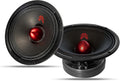 MX80E2 Loudspeaker 8 in Midrange 640W Red Bullet - Clear Car Sound