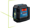 BOSCH GLL50-20G 50 Ft Green-Beam Self-Leveling Cross-Line Laser