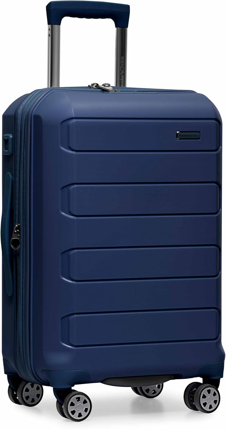Traveler's Choice Pagosa 22-Inch Carry-on Hardshell Luggage