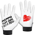 Crazy Sticky Silicone Football Gloves - No Slip Grip