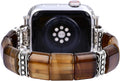 Cape Diablo Smart Watch Band for Women - Jasper Gemstone Apple Strap