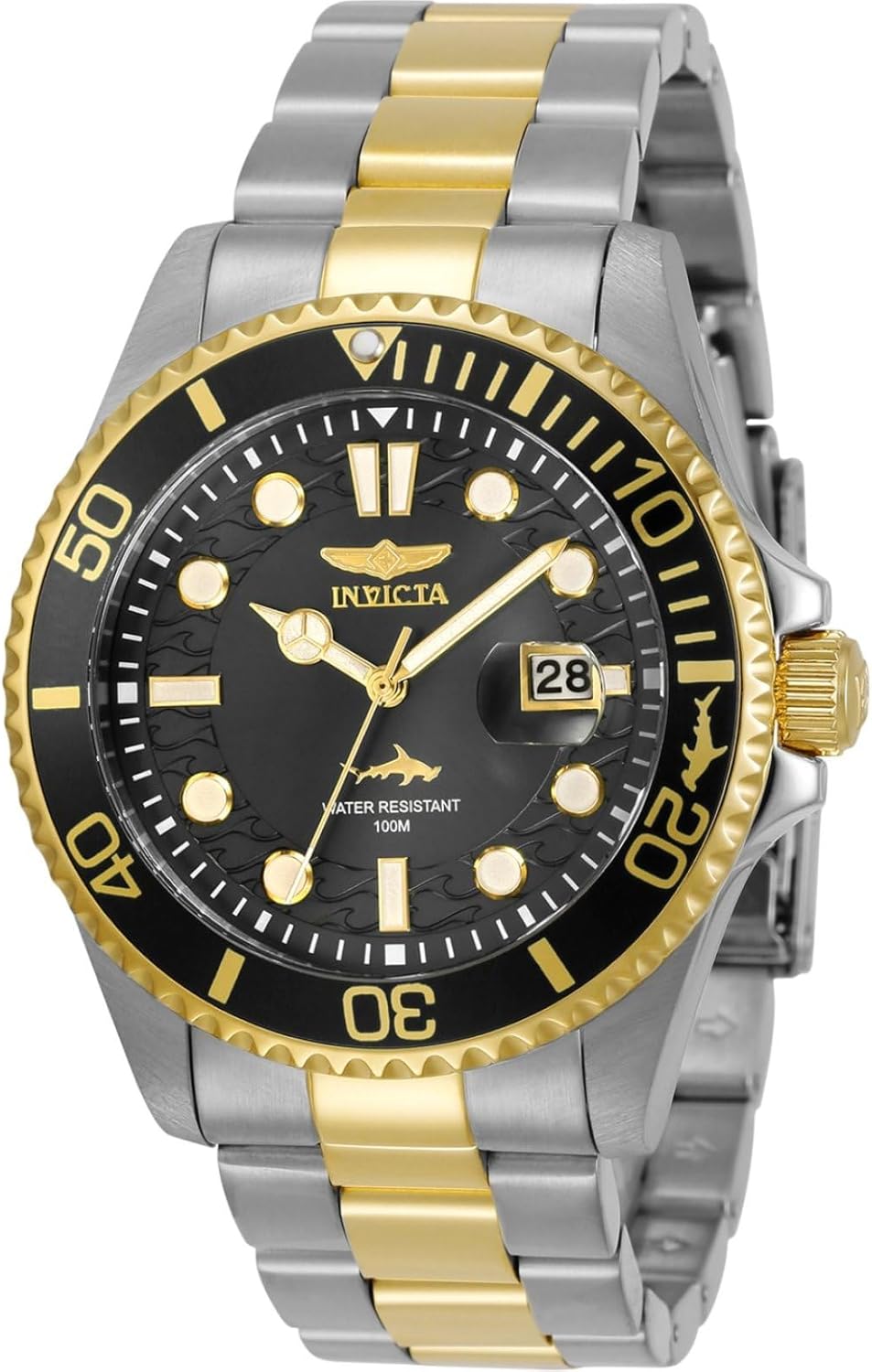 Invicta Men's Pro Diver Watch - Stainless Steel, Two Tone