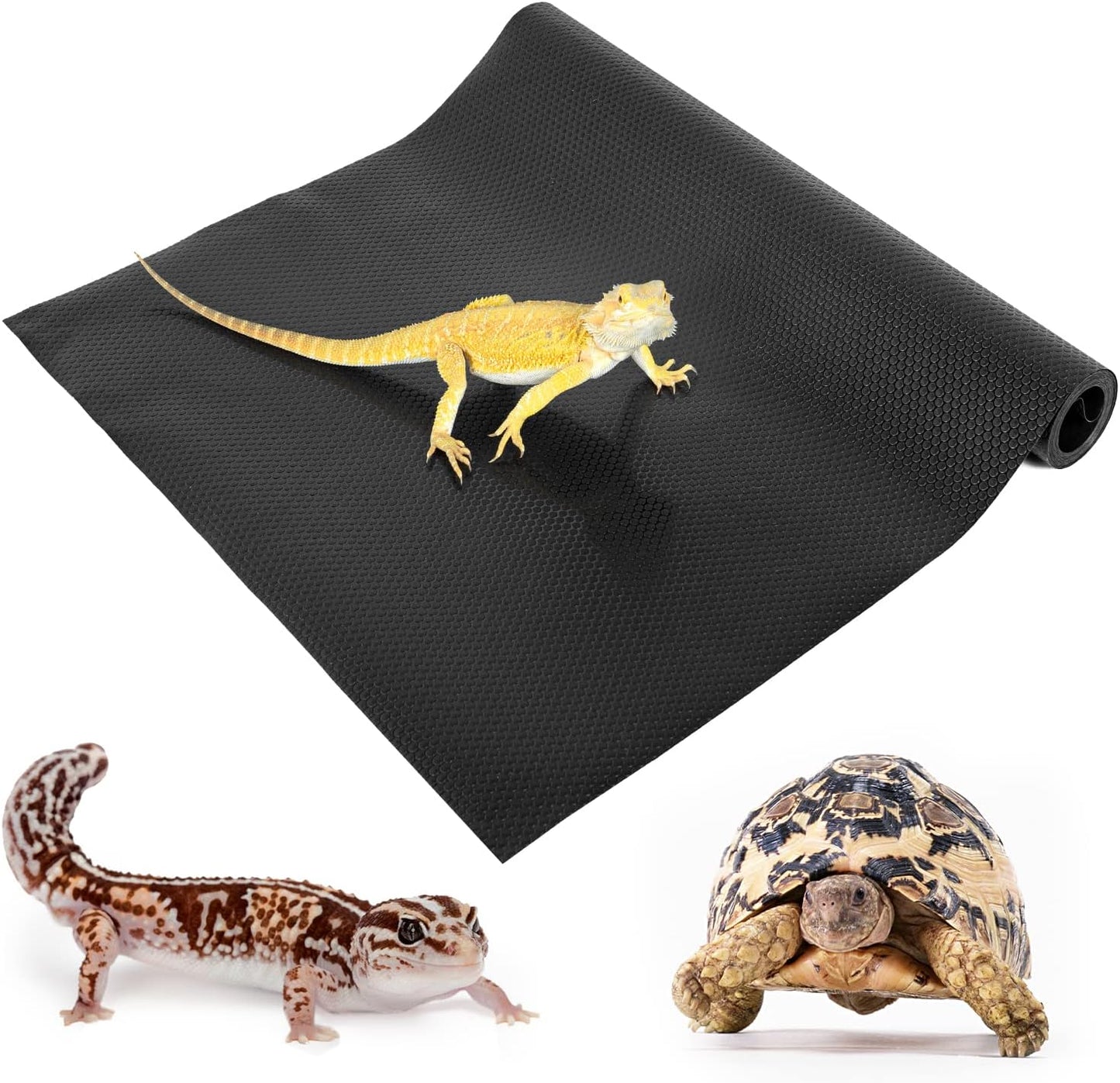 REPTI ZOO Reptile Substrate Mat for Bearded Dragons and More