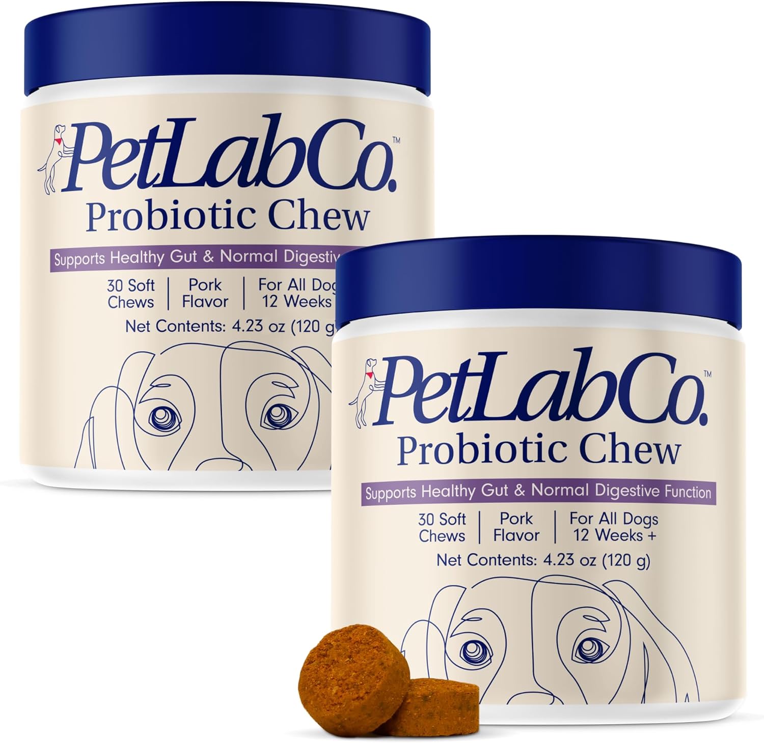 PetLab Co. Probiotics for Dogs - Gut Health & Allergy Support