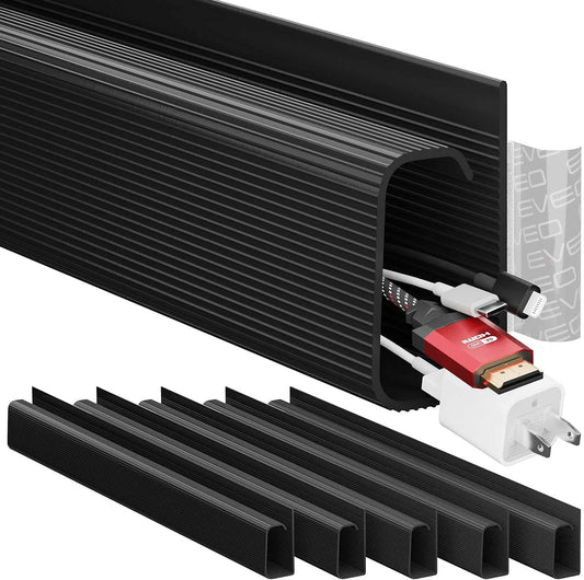 EVEO 6-Pack Under Desk Cable Management Kit